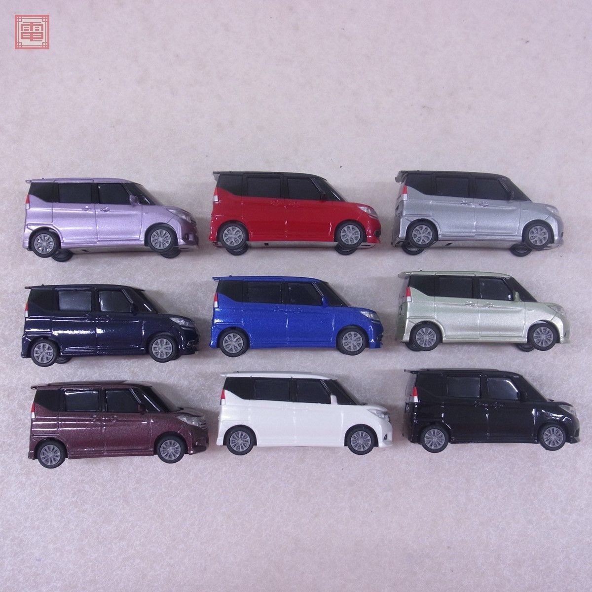 新型ソリオ・ソリオバンテット プルバックミニカーセット ソリオ