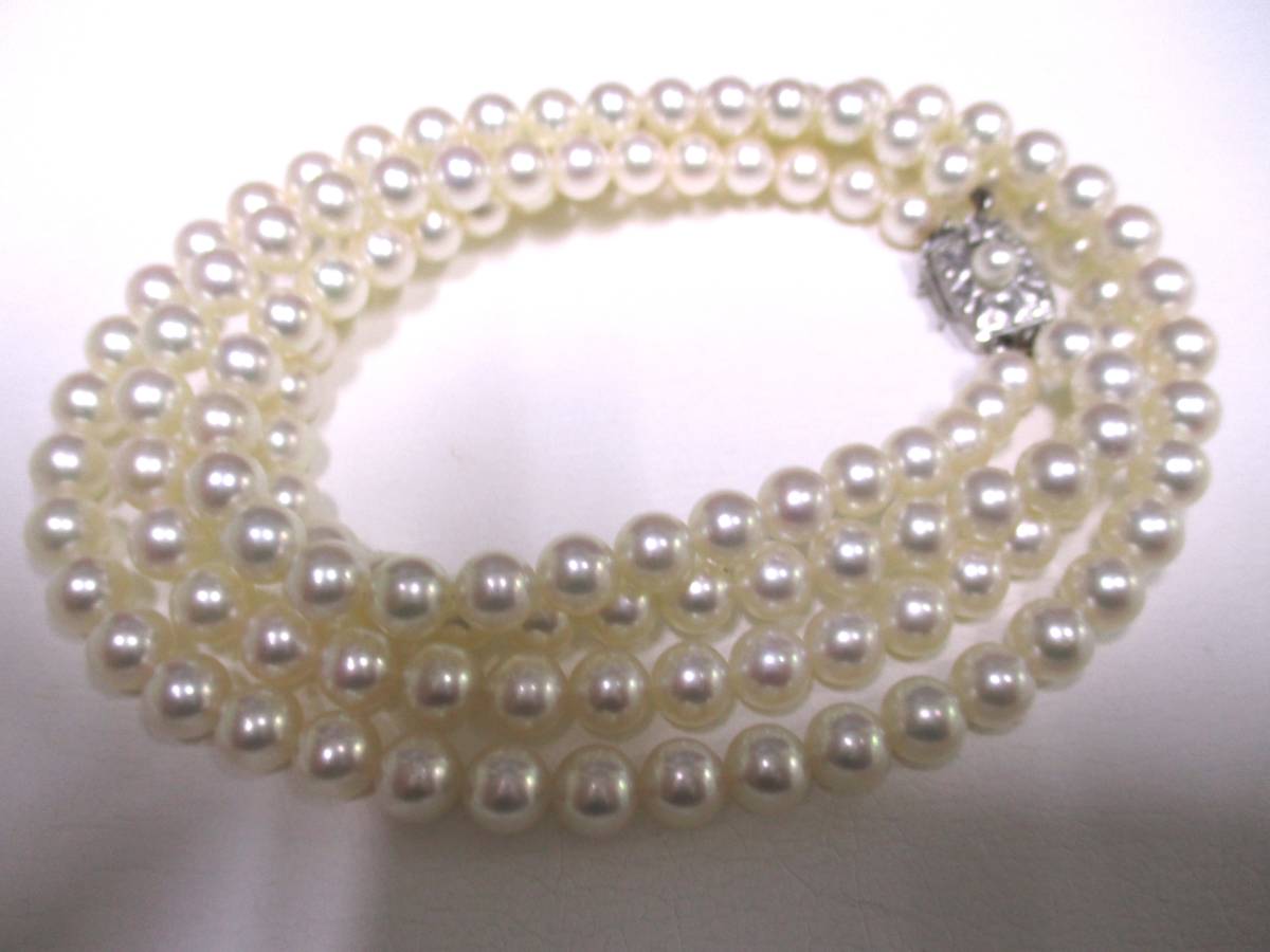 □新品□未使用□ MIKIMOTO ミキモト 本真珠 アコヤ真珠 ピアス パール  