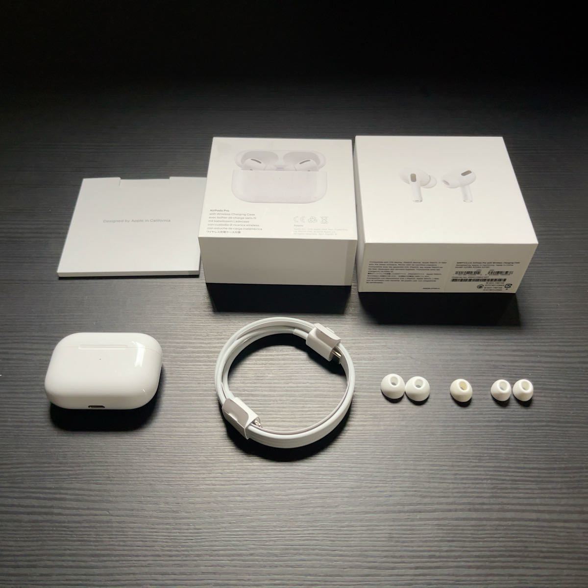 AirPods Pro MWP22J&frasl;A ［左側難あり］［2020年4月購入］［家電