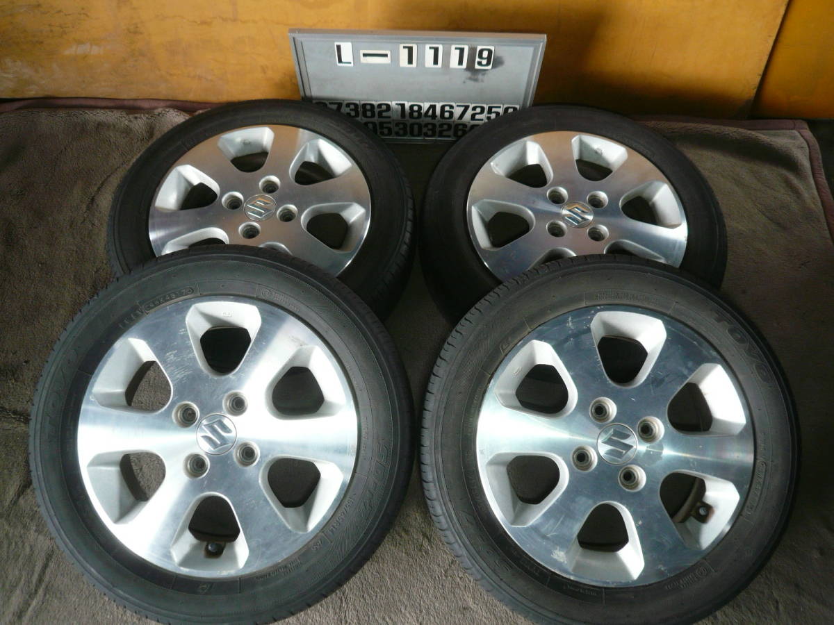 4本セット スズキ純正ホイールの通販 155／65r14 155⁄65R14 14インチ 
