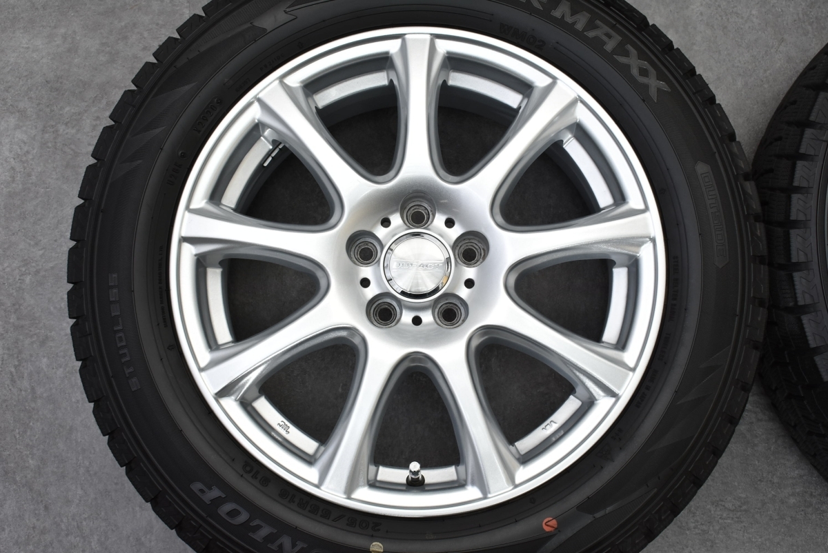 2022年製】【バリ溝】205/55R16 トヨタ 純正 アルミ 16×6.5J 5穴