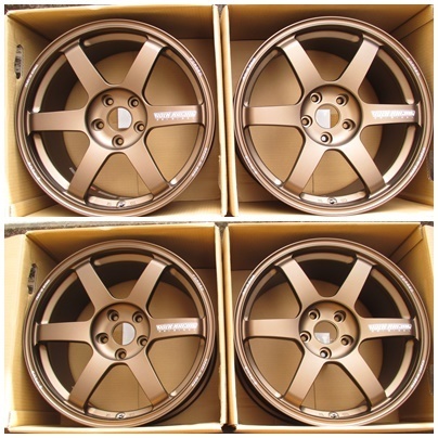 ◇在庫品 RAYS TE37 SAGA S-plus 18×8.5J +42 5H-114.3 BR 4本◇鍛造 