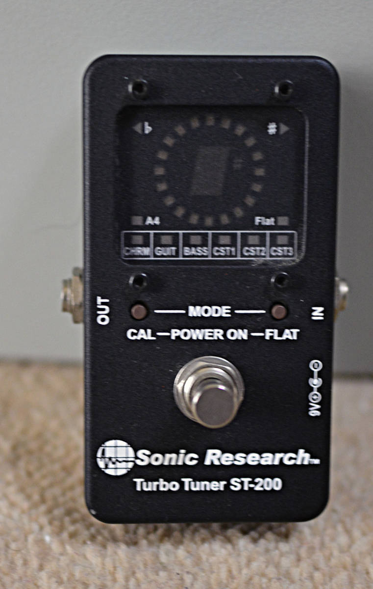 中古】Sonic Research ST-200 Turbo Tuner ご覧いただきありがとう
