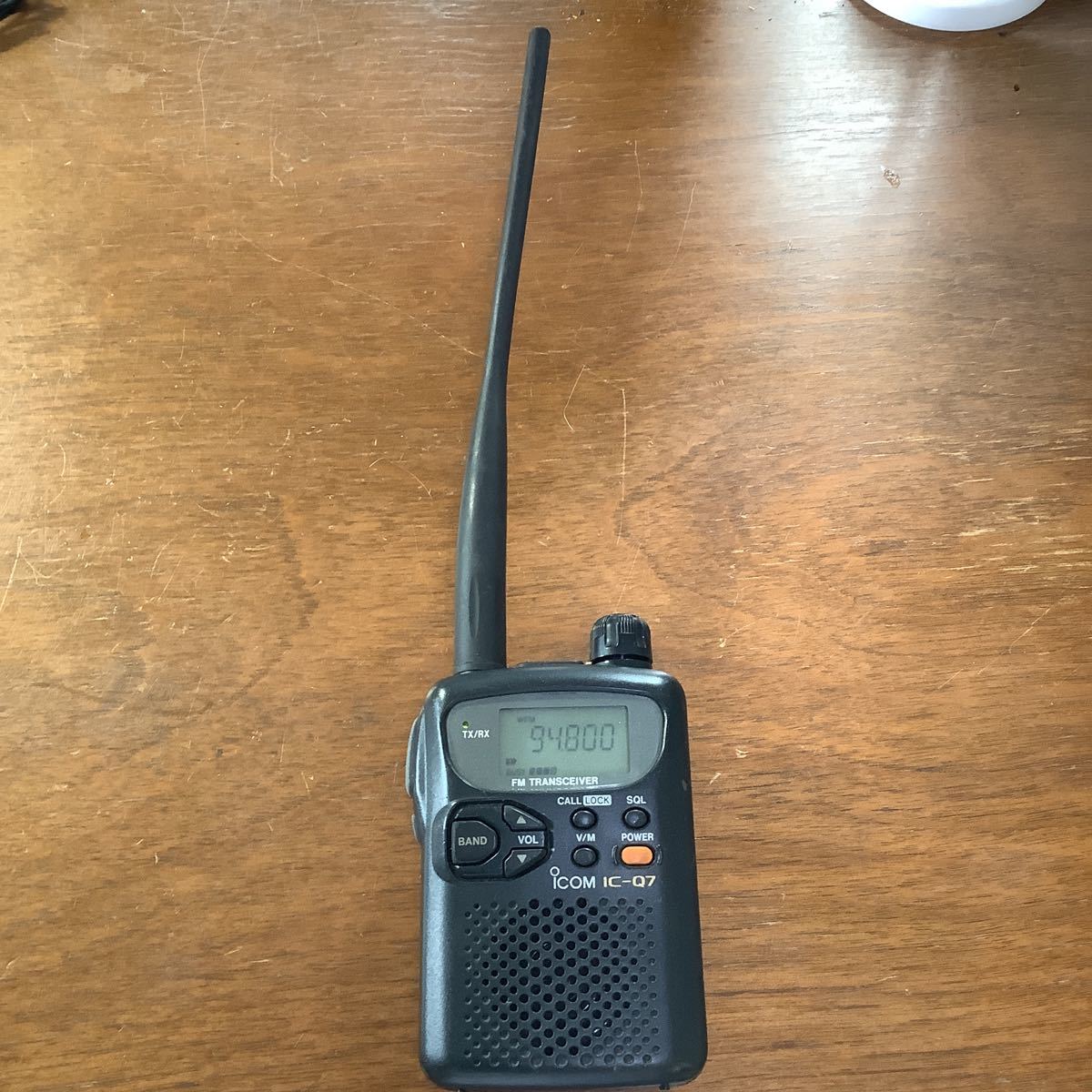 IC-Q7 ICOM アイコム トランシーバー PTTスイッチがありません