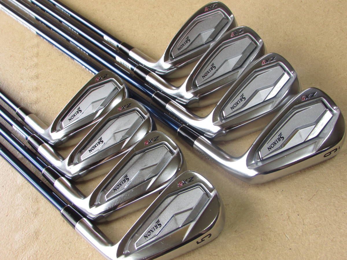 5つと SRIXON ZX5 8本組(5-9.P，A，S)Diamana ZX for IRON(S)スリクソン ZX5