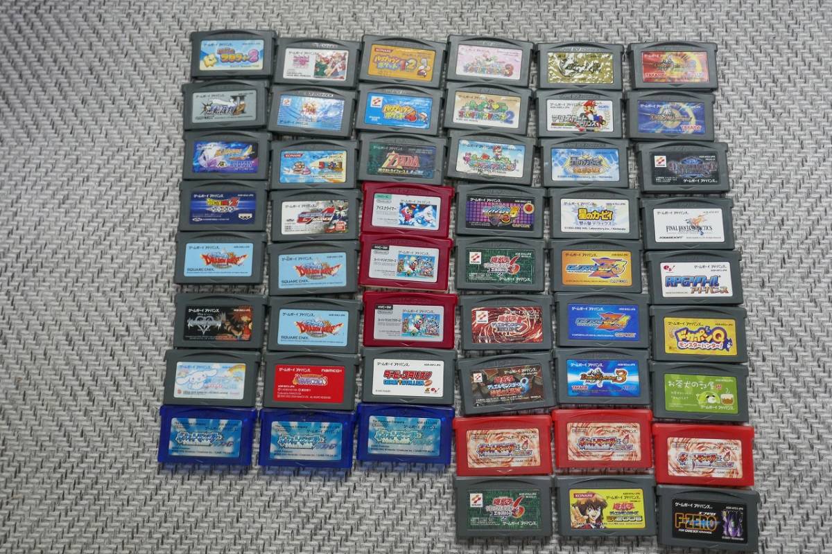 ◇ゲームボーイアドバンスソフトのみ まとめて51本セット A