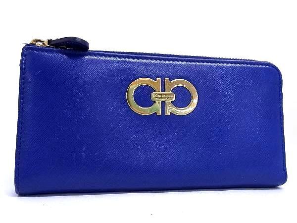 1円 □美品□ SalvatoreFerragamo フェラガモ JP-22 B950 ダブル