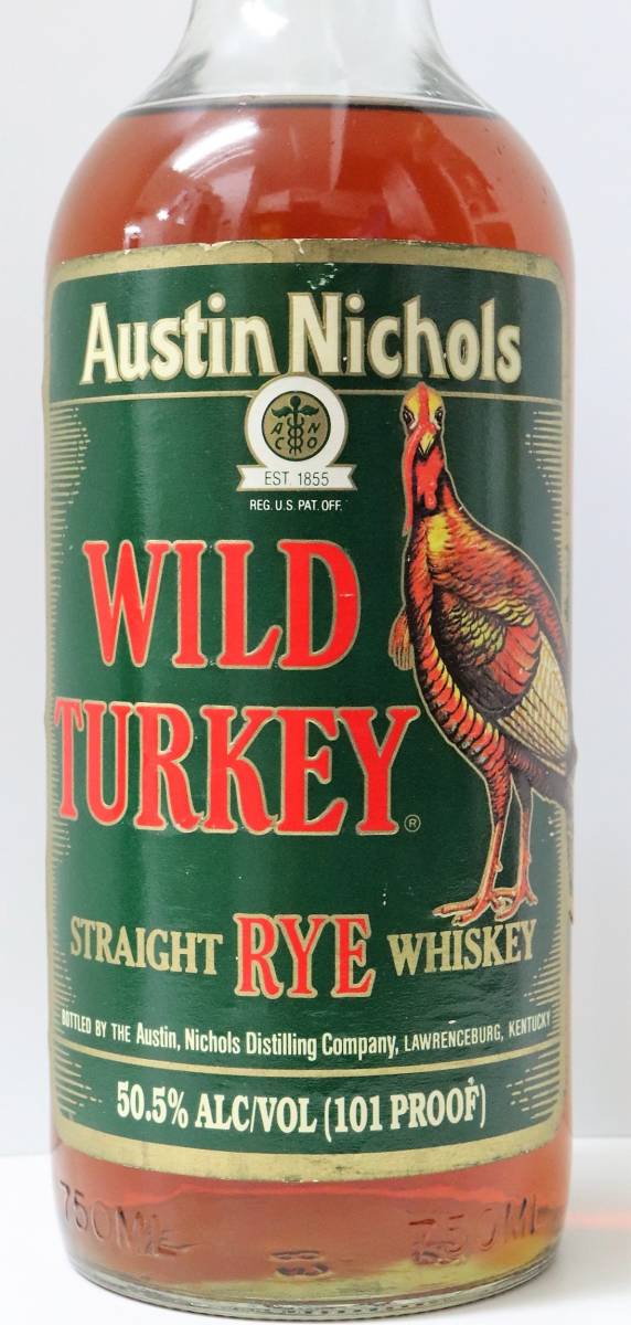 超希少【未開栓】WILD TURKEY RYE WHISKEY ワイルドターキー ライ 旧