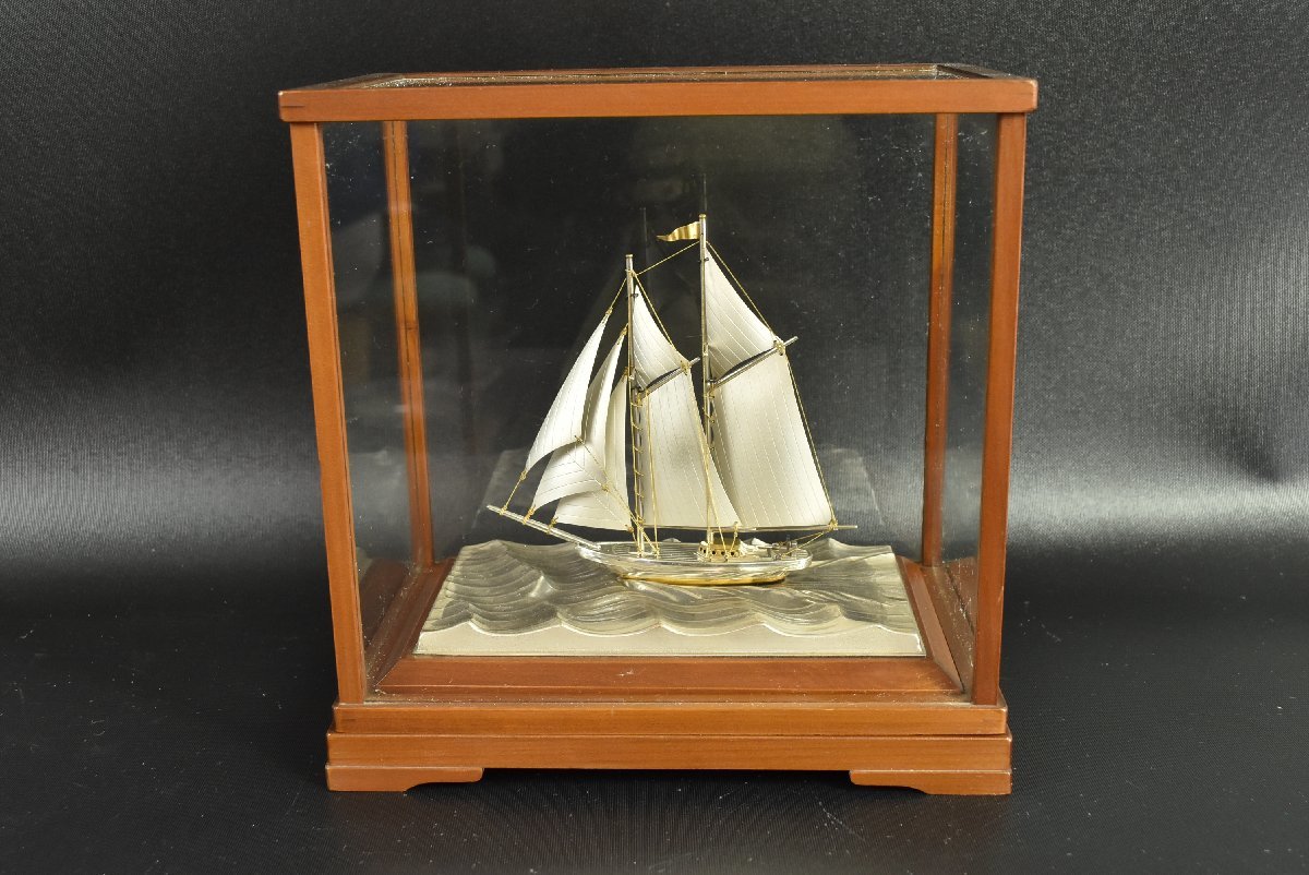 銀製 宝船 TAKEHIKO 関武比古 STERLING 960 銀製 宝船 TAKEHIKO 関