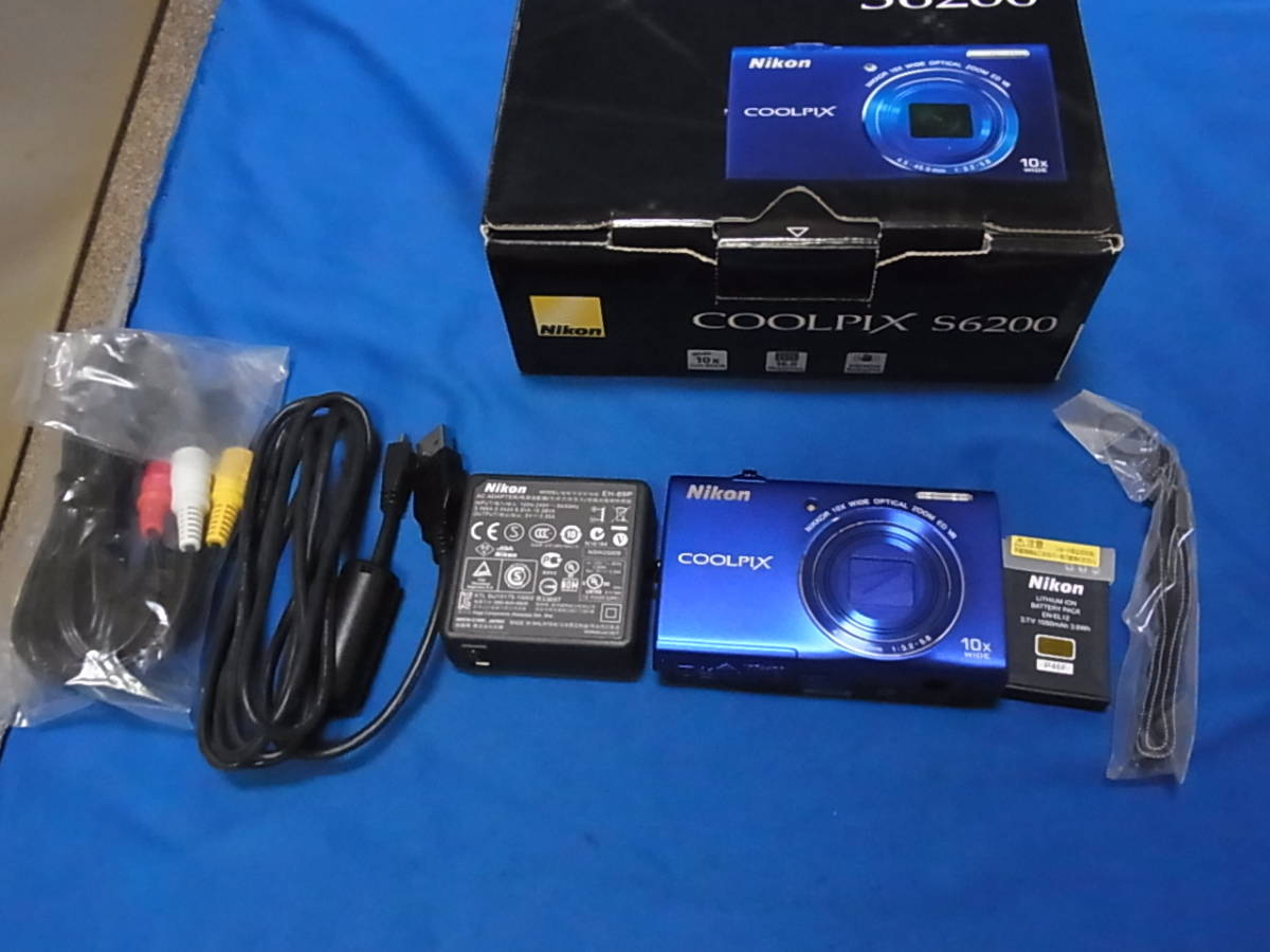 Nikon デジタルカメラ COOLPIX S6200 オーシャンブルー Nikon S6200