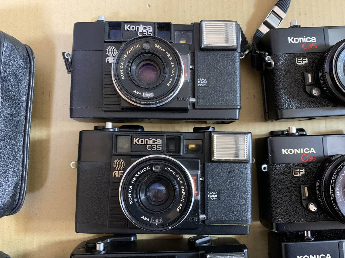 12個】KONICA C35 AF/C35 EF/AF2D/MINOLTA HI-MATIC AF-D/S2/大量