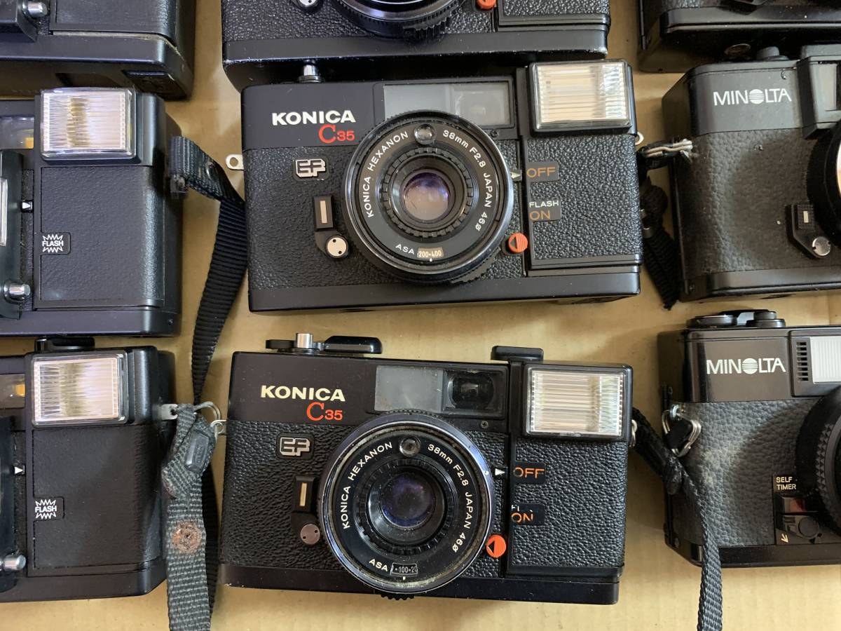 12個】KONICA C35 AF/C35 EF/AF2D/MINOLTA HI-MATIC AF-D/S2/大量