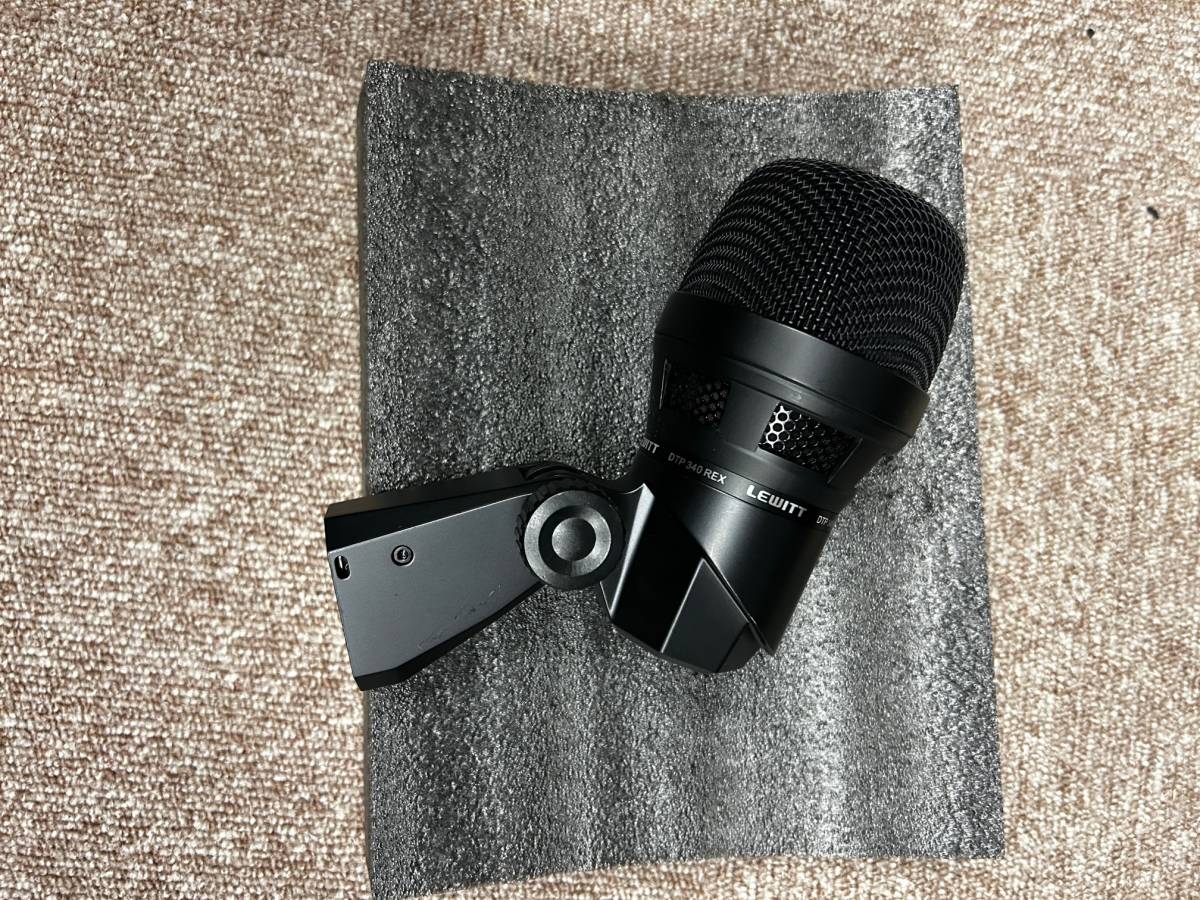 LEWITT DTP340REX 　バスドラム、低域強めの再生楽器収録に！！