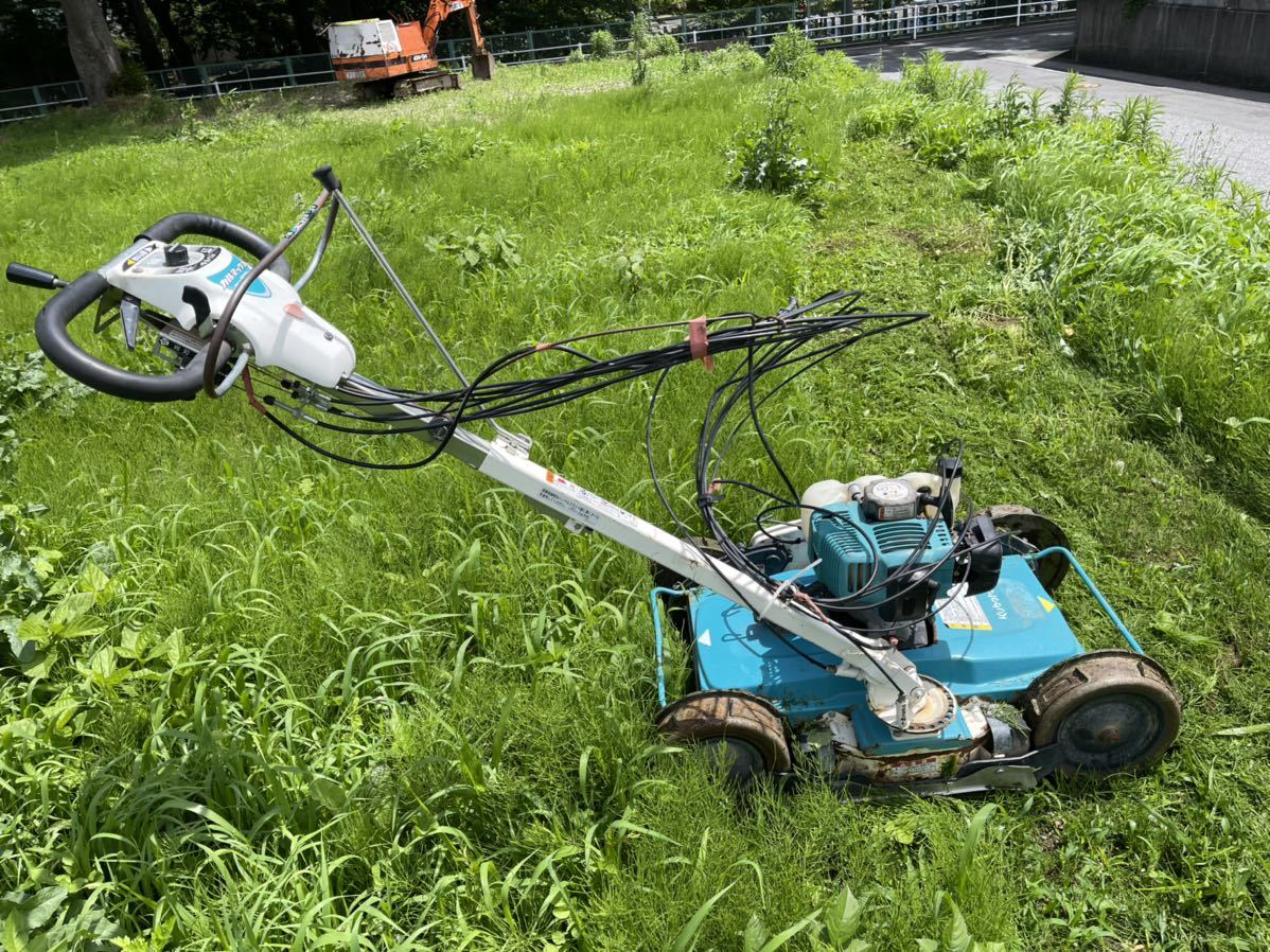 クボタ カルマックス GC-K501EX 自走式草刈機 4WD 動作確認済み 動画 