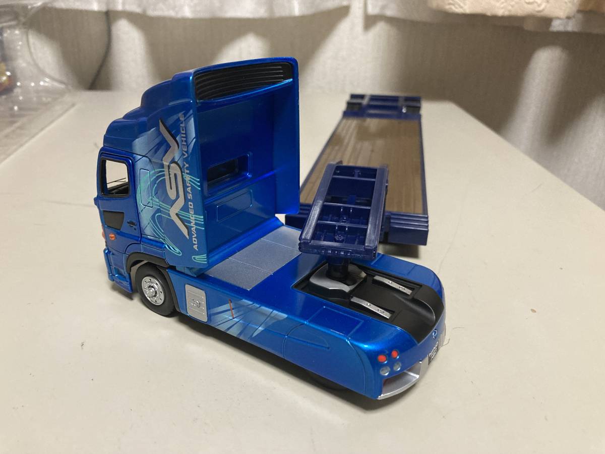 Diapet ダイヤペット DK-5109 日野 大型低床トレーラー 1／43 