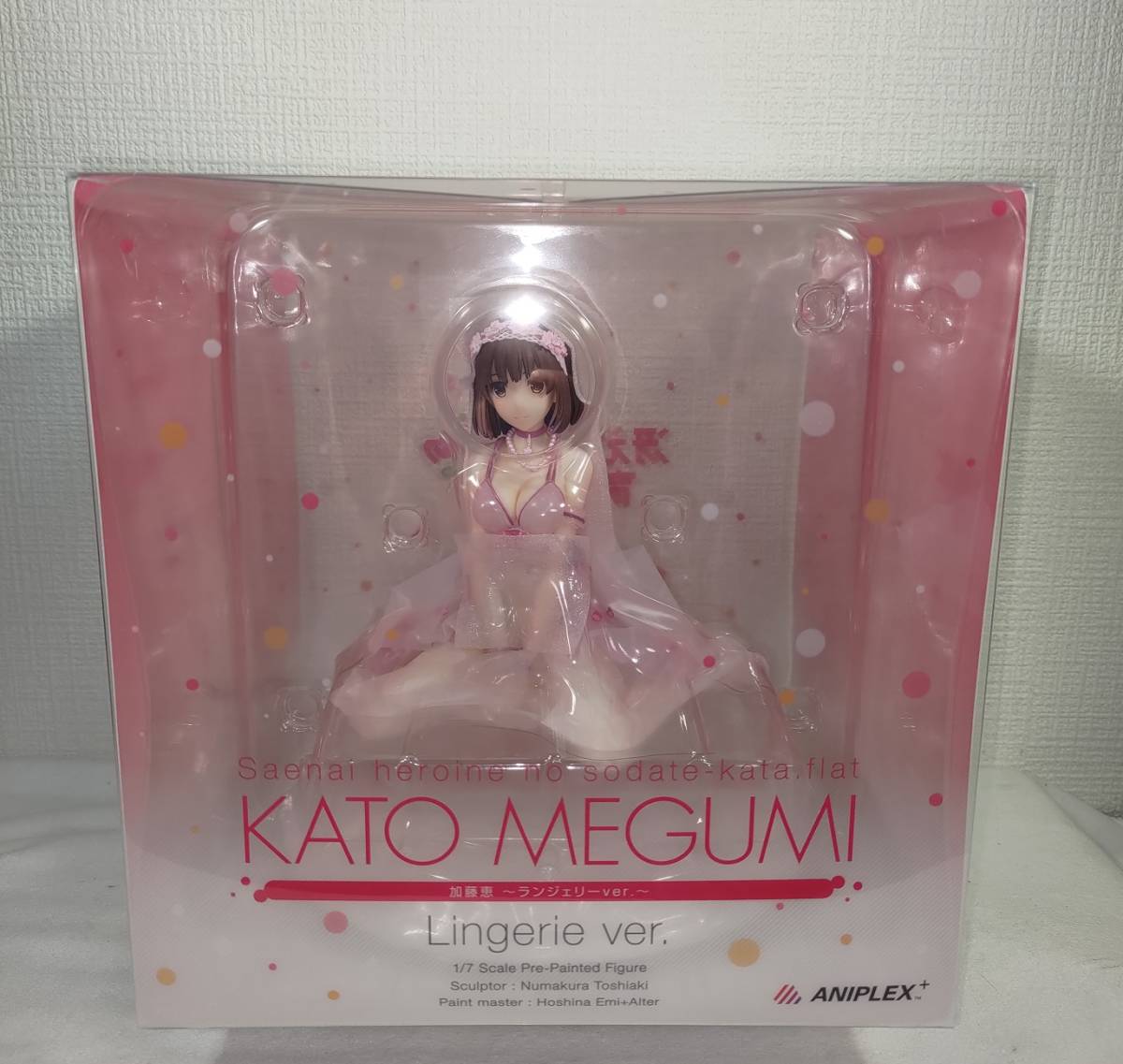 冴えカノ 加藤恵 ランジェリーフィギュア 【ANIPLEX+】 冴えない彼女の育てかた♭ 加藤恵 ?ランジェリーVer.? ANIPLEX+限定