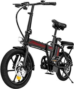MOTOSTAR 電動アシスト自転車 電動自転車 折りたたみ 16インチ 最高 