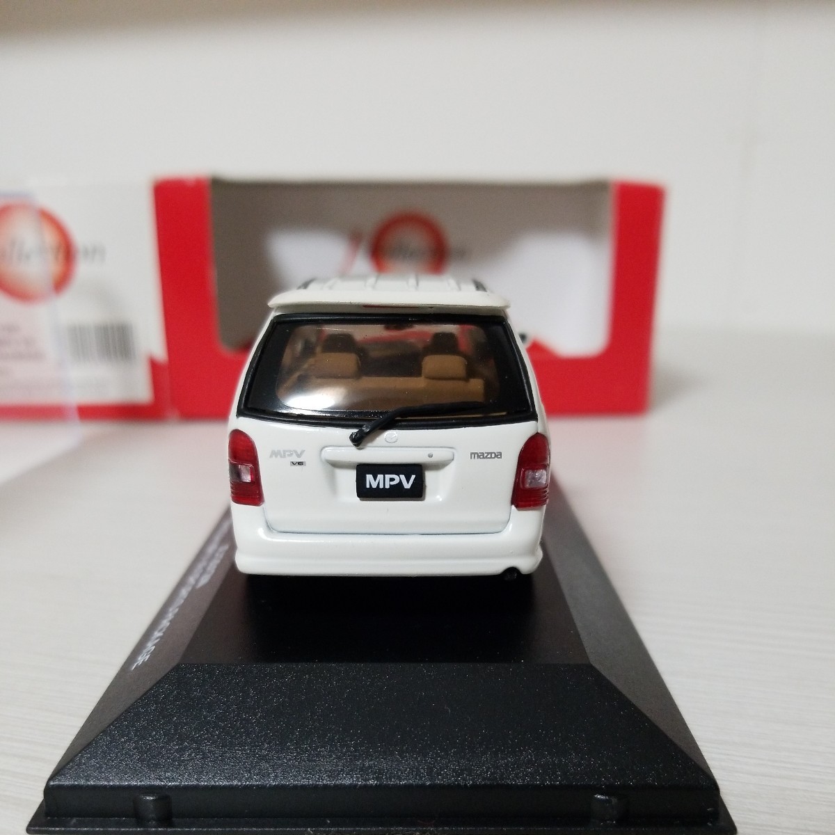 京商 Jコレクション マツダ MPV ホワイト 1/43 新品未開封 レア 1/43 J-collection マツダ MPV MAZDA MPV V6 スポーツパッケージ