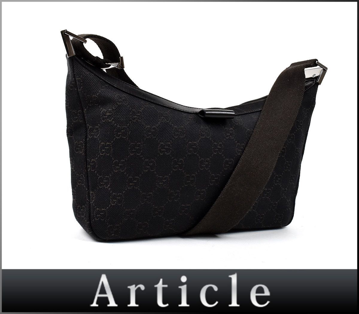 149830△美品 GUCCI グッチ GG柄 ショルダーバッグ 斜め掛け 35098