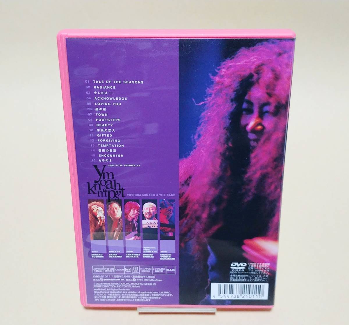 DVD 廃盤 吉田美奈子 Stablenotes Vision2 リーフレット付き