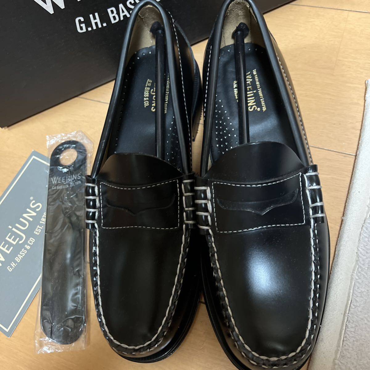 G.H BASS バス 定番 ローファー LARSON ラーソン US7 25cm相当 未使用 