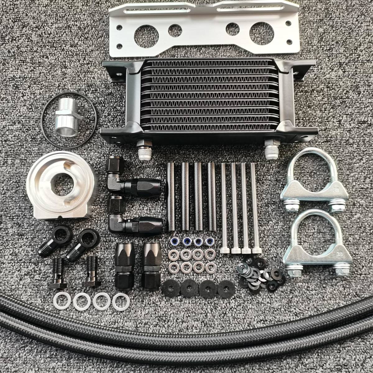 W400 W650 W800オイルクーラー（15-1121黒）(冷却装置)｜売買された