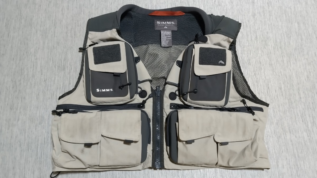 シムス ガイドベスト ｌサイズ フィッシングベスト