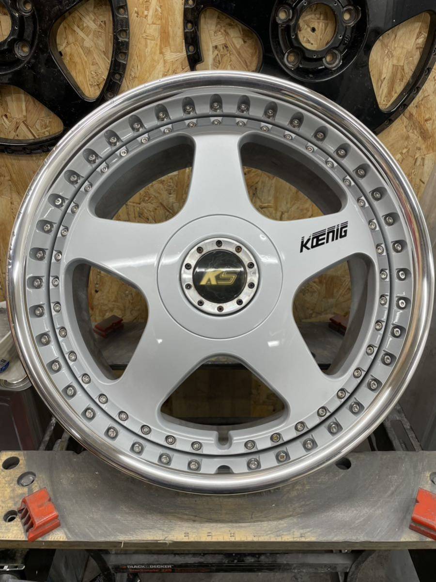 美品 SSR ケーニッヒ 18インチ pcd114.3 8J 9J 深リム (5穴)｜売買され 