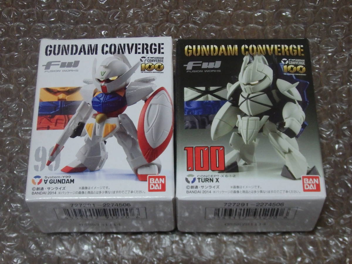 FW GUNDAM CONVERGE ガンダムコンバージ 99 ∀ガンダム + 100 ターンX 