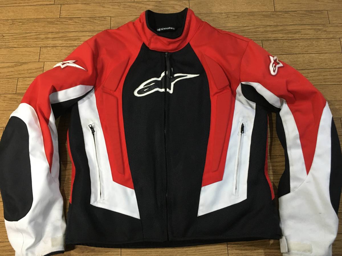 Alpinestars Jacket - Black Air T-RC-1 Flo 0 ⁄ Red Vintage eBay 