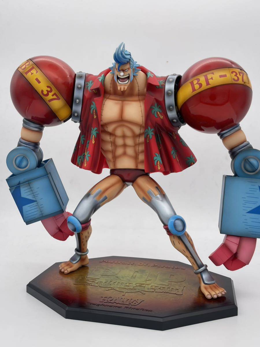 リペイント　ワンピース フィギュア フランキー P.O.P ONE PIECE フランキー maximum pop リペイント アーマード・フランキー