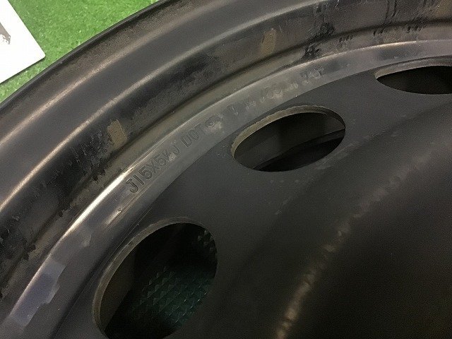【送料無料】NHP10 アクア S 前期 純正 スチールホイール/キャップ付 15×5.5J 4穴-100 4本セット 冬用/スタッドレス用などにも♪ 鉄ホイル アクア トヨタ 純正 NHP10純正ホイールキャップ やや傷や汚れあり ホイールキャップ（タイヤ・ホイール