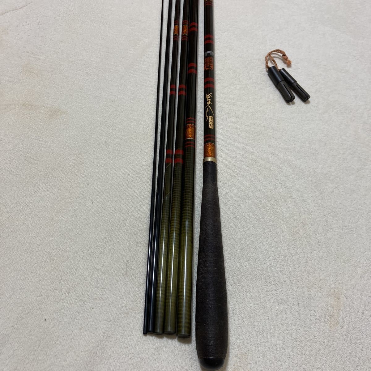 がまかつ ハイカーボン がまかつ がまへら 十八尺 6本継 ヘラブナ 竿 が