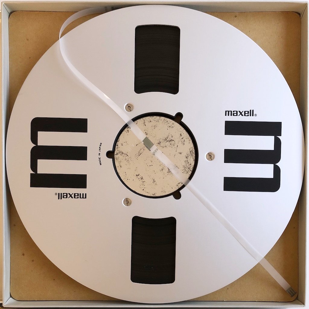 オープンリールテープ 10号 MAXELL 35-180 LN メタルリール MR-10 元箱