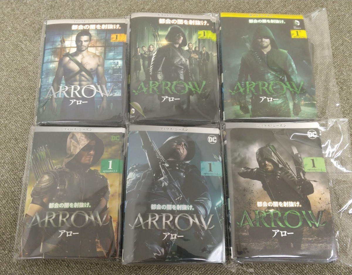 ARROW The Complete Series Blu-ray Seasons 1-8 DC Region A set NEW