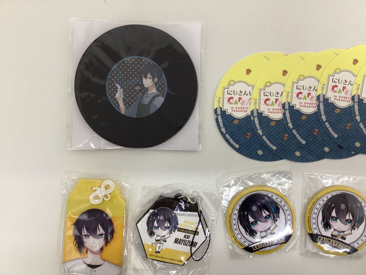 現状】VTuber にじさんじ 黛灰 グッズ まとめ売り キャラ分け 缶バッジ 
