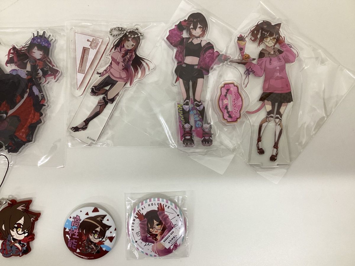 現状】VTuber ホロライブ ロボ子さん グッズ まとめ売り キャラ分け 缶 