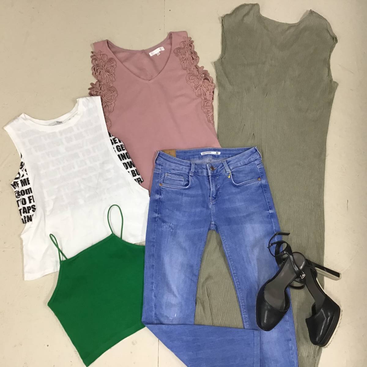 SLY EMODA GYDA などA268 MOUSSY MURUA AZUL ZARA レディース28点まとめ売り タグ付きあり☆ 0628(140)