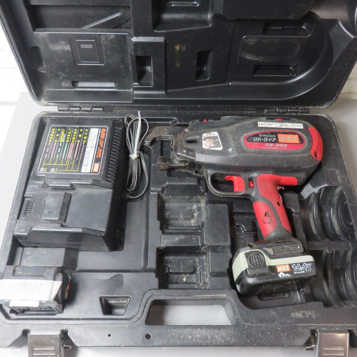 鉄筋結束機 リバータイア 〇マックス(MAX) MAX RB-399Sシリーズの製品 