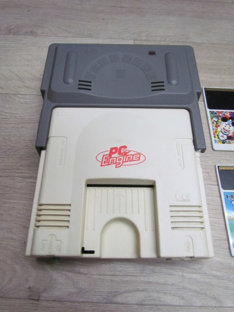 ジャンク☆NEC PCエンジン【PI-TG001】☆天の声2【HC66-6】☆Hu CARD 