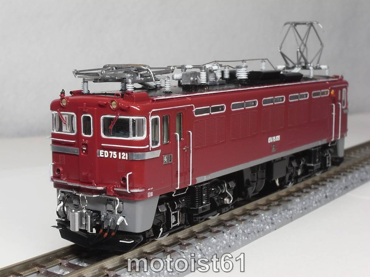 TOMIX 97913 ED75 121号機お召し仕様 精密加工の入札履歴 - 入札者の順位
