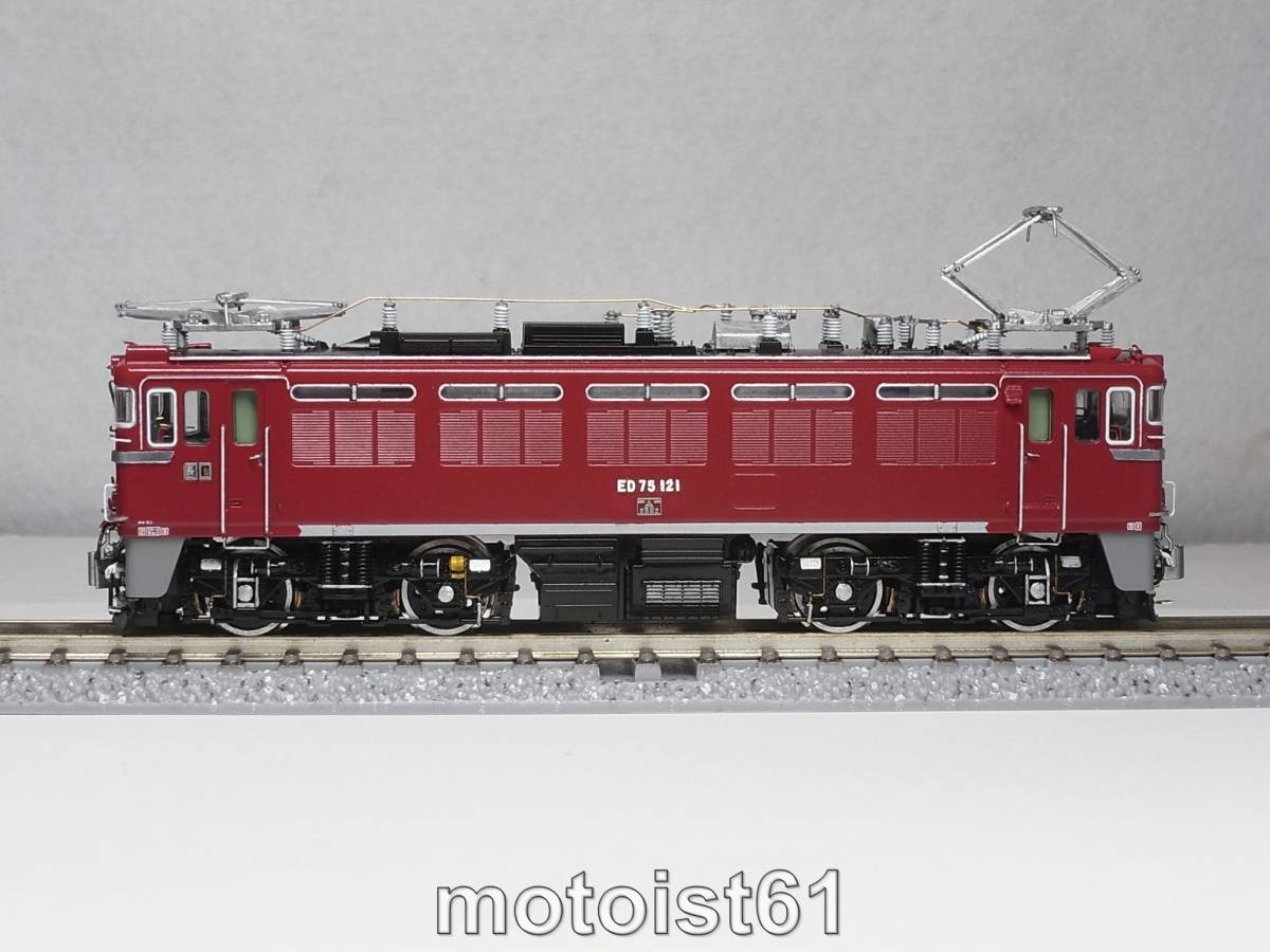 TOMIX 97913 ED75 121号機お召し仕様 精密加工の入札履歴 - 入札者の順位