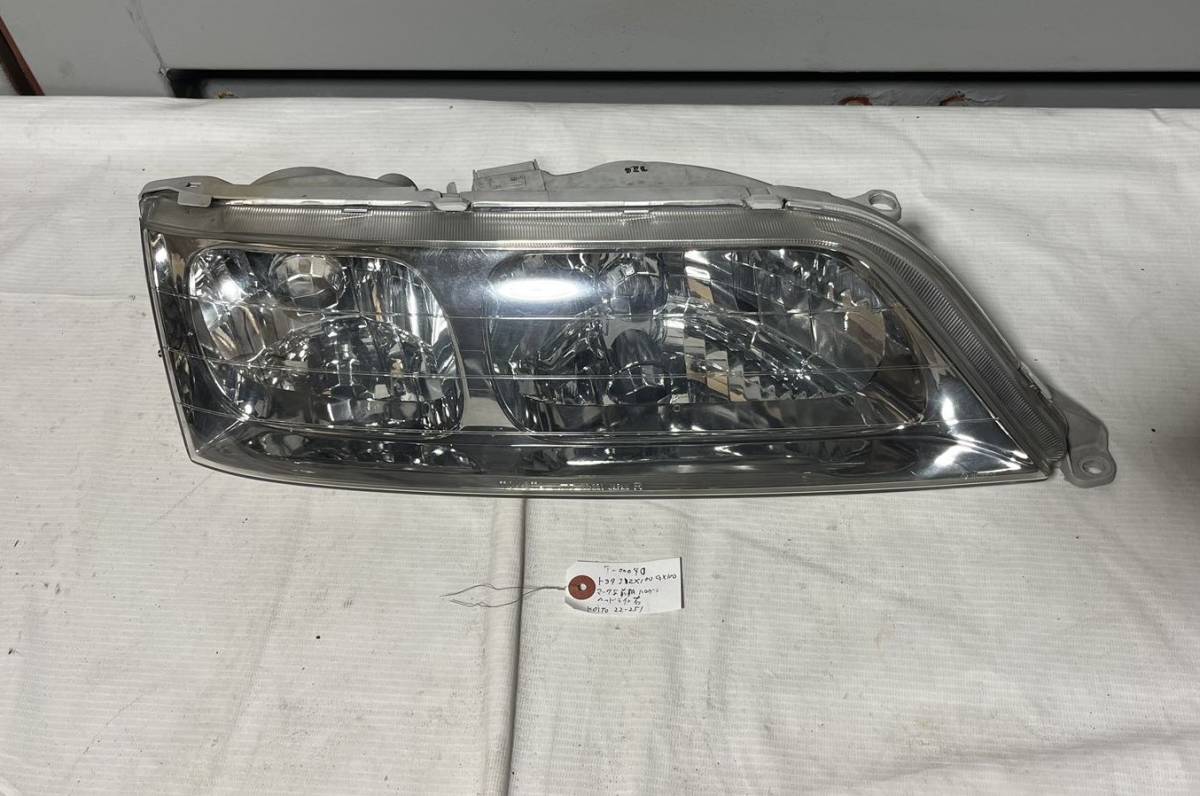 トヨタ TOYOTA 純正 JZX100 GX100 マーク2 前期ハロゲン ヘッドライト