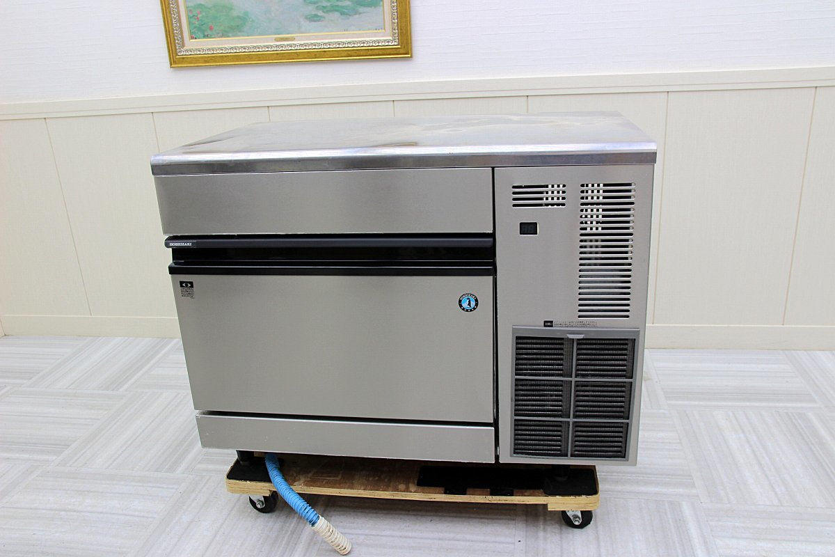 美品！ホシザキ星崎 全自動製氷機 大型 IM-95TM キューブアイス ドアパッキン新品 アンダーカウンター 95K 100V 店舗厨房業務用 124万
