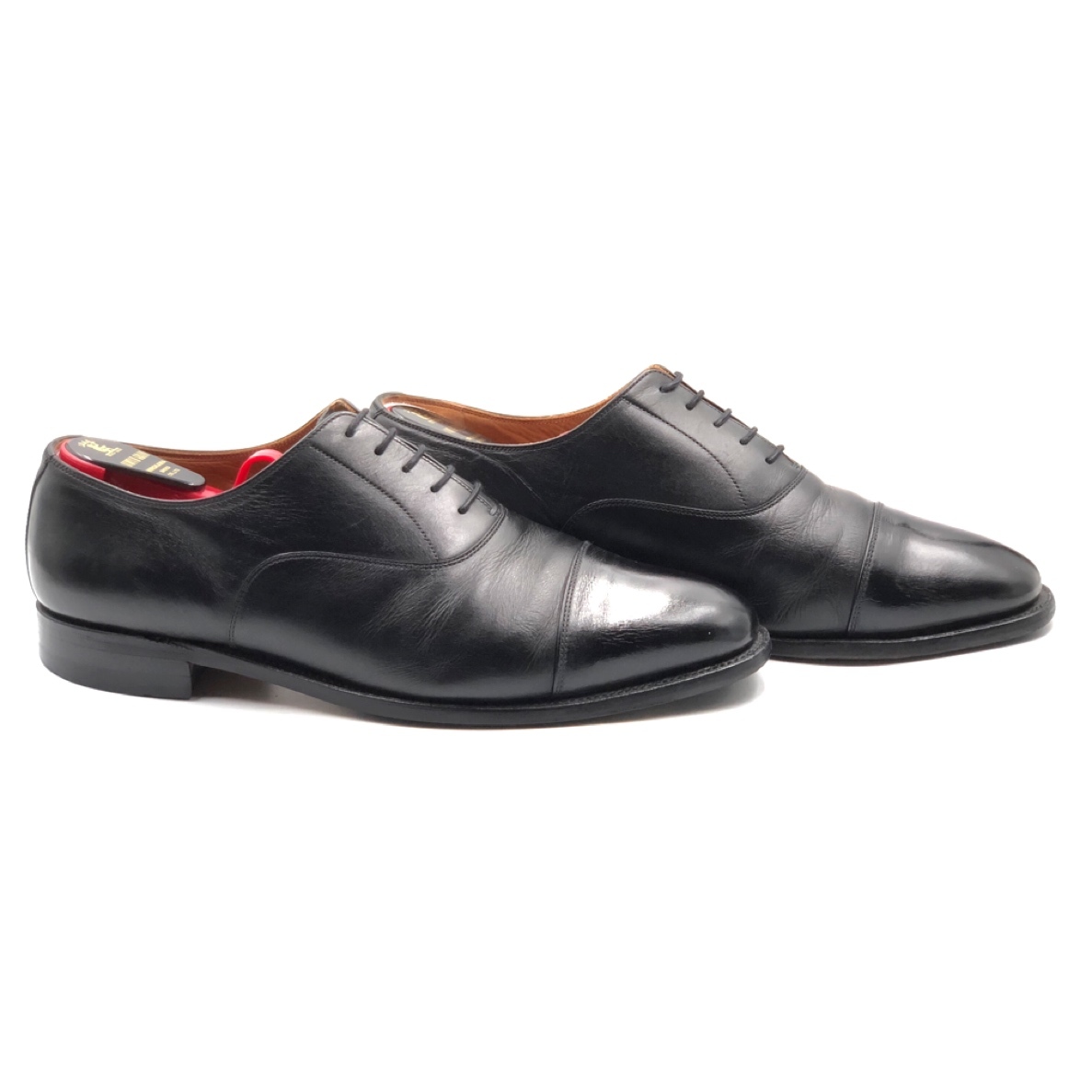 即決 SCOTCH GRAIN スコッチグレイン アシュランス 26.5cmEEE 3526BL メンズ レザーシューズ ストレートチップ 黒 ブラック 革靴 皮靴