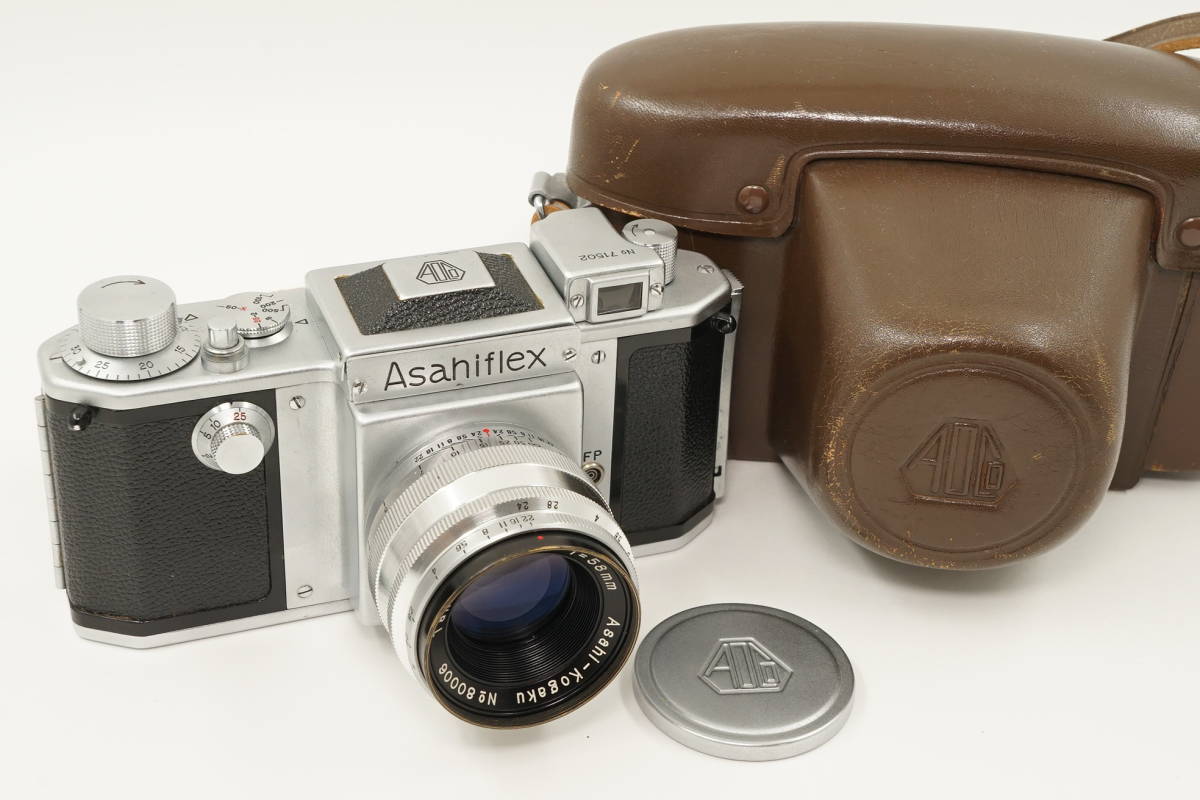 PENTAX Asahiflex ⅡA Takumar58mm F2.4 カメラ Asahiflex IIa early