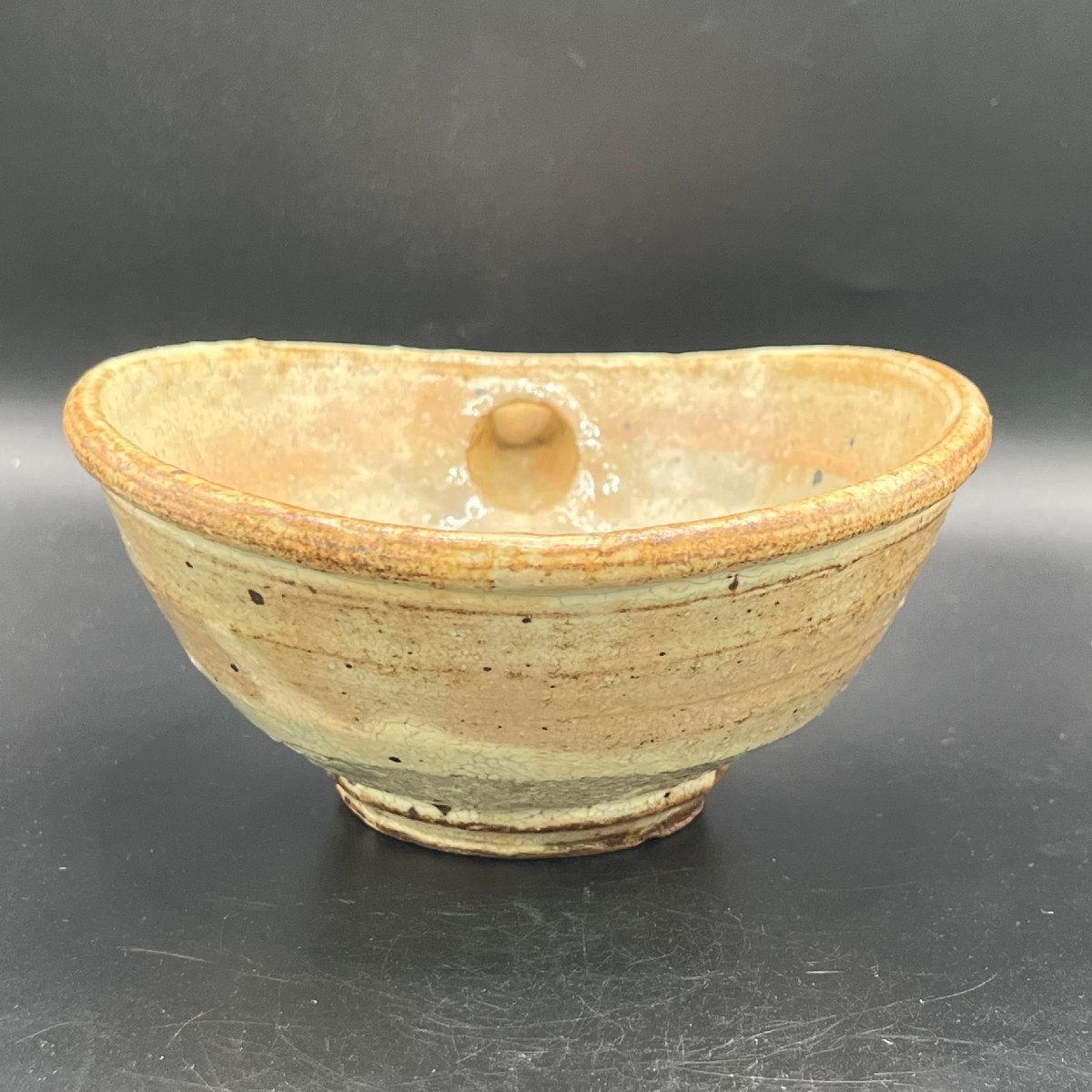 304 萩焼片口茶碗 検 茶道具抹茶碗茶器酒器花入煎茶萩レトロ骨董古美術