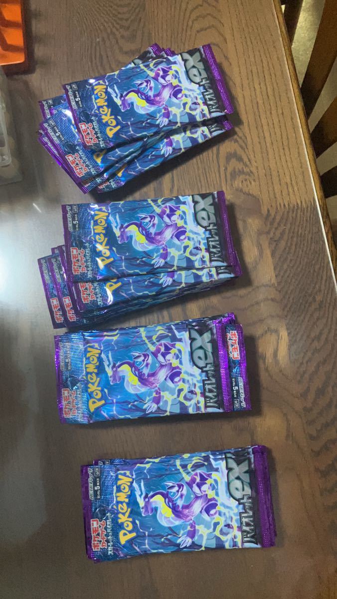 ポケモンカード バイオレットex 1BOX分 ポケモンカード バイオレットex