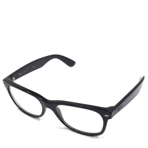 レイバン 眼鏡 メガネ アイウェア 度無し RB2132 New Wayfarer 901 55□18 ブラック 黒 Ray-Ban