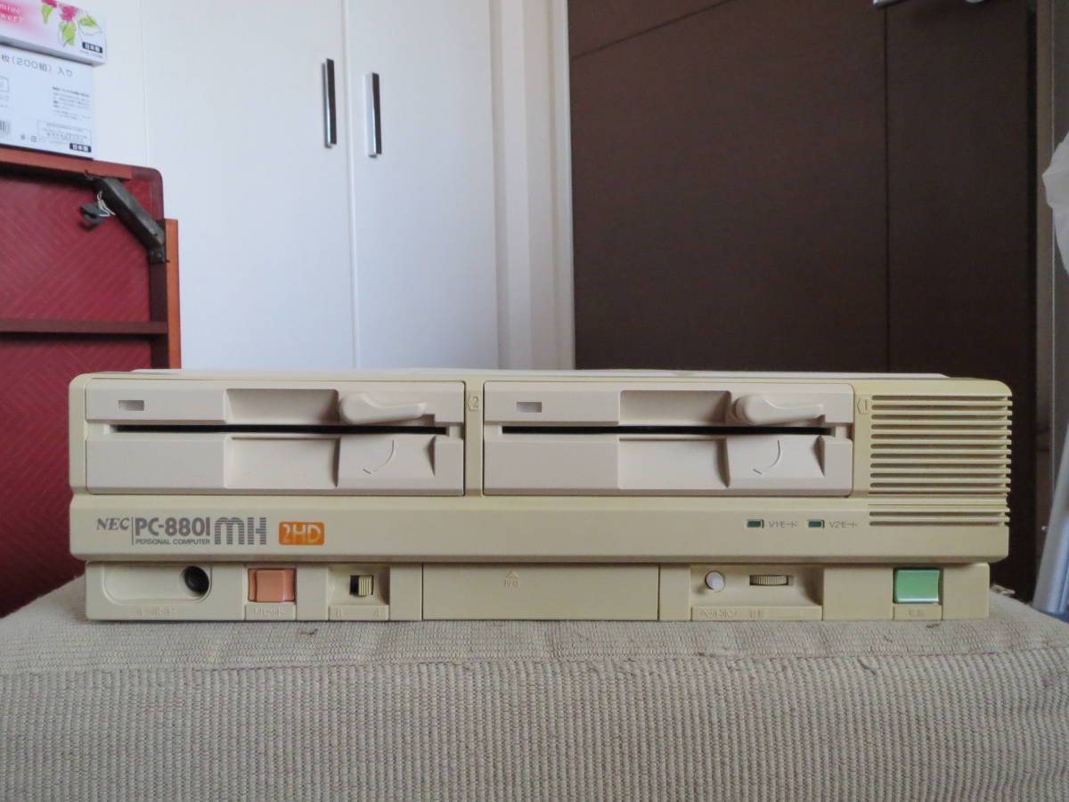 NEC　PC-8801MH　 中古　CMT機能増設　本体
